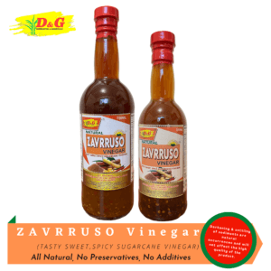 Zavrruso (tasty sweet,spicy sugarcane vinegar)
